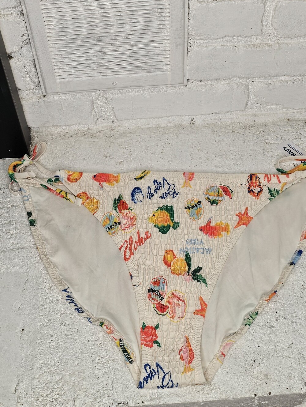 Sea Bikini Bottoms - White